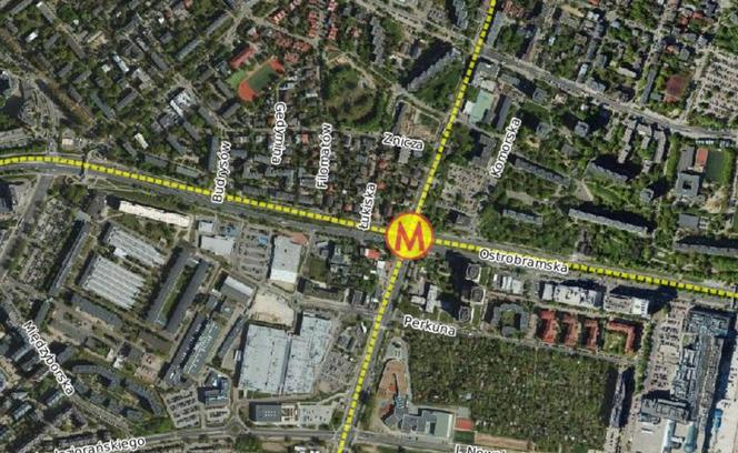 Metro M3 – stacja Ostrobramska
