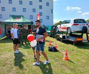 Piknik Wojskowy 18. Dywizji został zorganizowany na terenie zielonym przy aquaparku i stadionie miejskim w Siedlcach