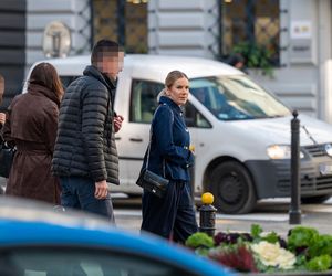 Pierwsza dama w eleganckim butiku