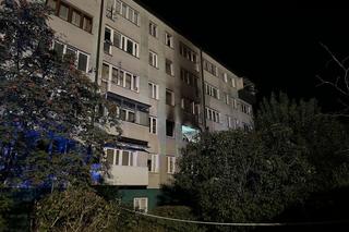 Pożar w bloku w Legionowie. Jedna osoba zginęła w płomieniach