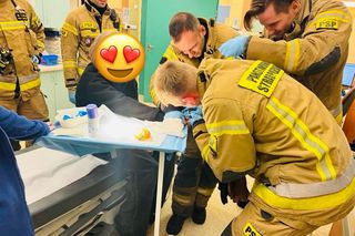 Gdynia. Interwencja strażaków w szpitalu. Chodziło o pilną pomoc dziecku [ZDJĘCIA].