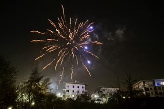 Fajerwerki nad miastem. Tak Lublin świętuje początek 2025 roku!