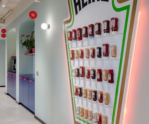 Biuro Kraft Heinz w kompleksie Harmony Office Park na warszawskim Mokotowie