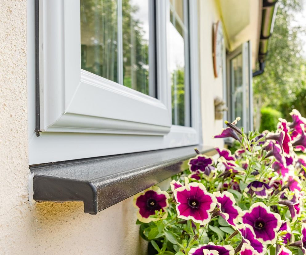 Drewniany parapet zewnętrzny 