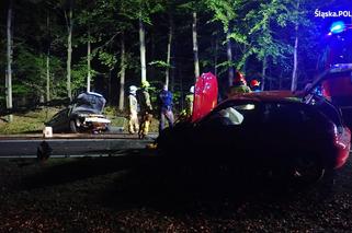 Koszmar. Zjechała z pasa i czołowo zderzyła się z oplem. Dwie osoby trafiły do szpitala