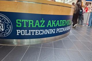 Straż akademicka na Politechnice Poznańskiej działa od dwóch tygodni: Już widzimy poprawę