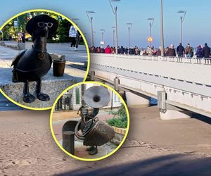 Skrzydlata gra w chowanego. Niezwykłe rzeźby, które podbijają serca turystów w nadmorskim kurorcie