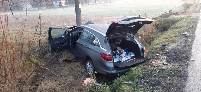 Kierowca nie ustąpił pierwszeństwa. 