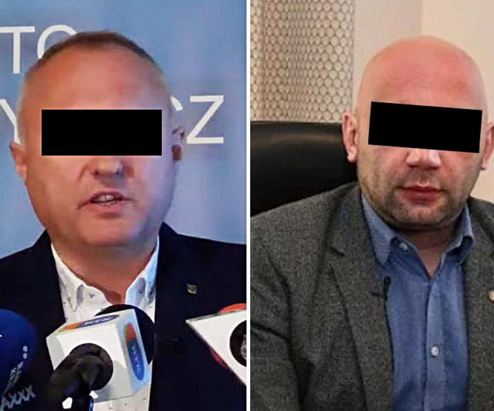 Prezydent Nowego Sącza Ludomir H. i wiceprezydent Artur B.