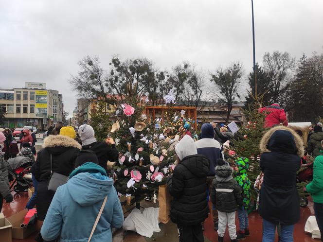 Konkurs na najładniej ubraną choinkę podczas jarmarku świątecznego w Radomiu