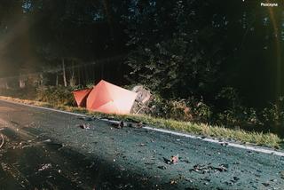 Koszmarny wypadek pod Pszczyną! Dwie osoby zginęły w zderzeniu fiata i audi [ZDJĘCIE, AKTUALIZACJA]