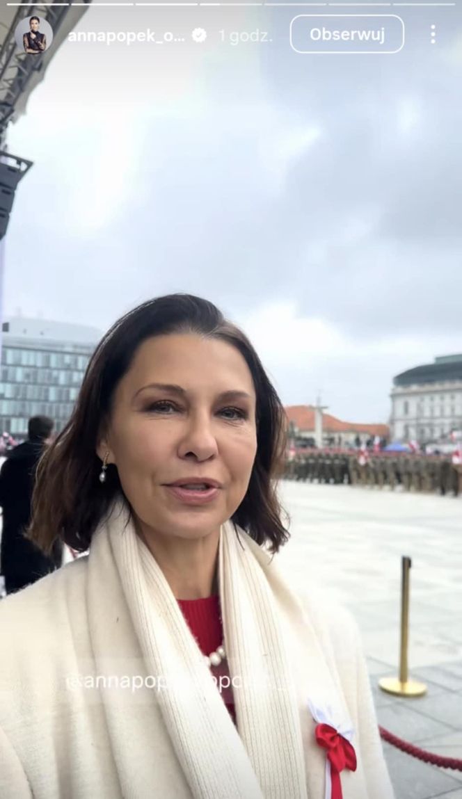 Anna Popek celebruje Święto Niepodległości!