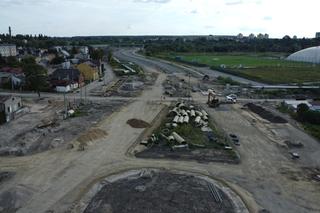 Przedłużenie ulicy Lubelskiego Lipca ’80 nabiera kształtu! TYLKO U NAS zdjęcia z drona
