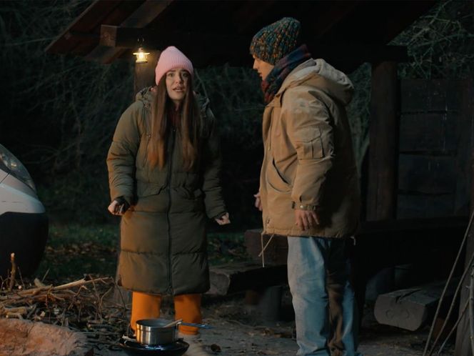 Barwy szczęścia, odcinek 3168: Agata (Natalia Zambrzycka), Ignacy (Olaf Staszkiewicz)