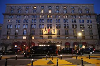 Andrzej Duda i Donald Tusk w USA