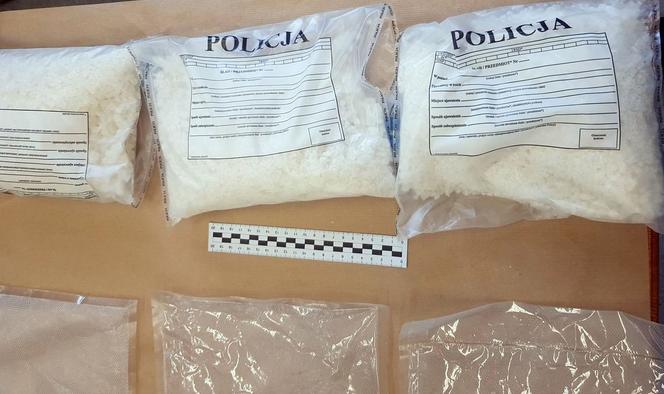 U 25-latka znaleziono 3 kilogramy mefedronu