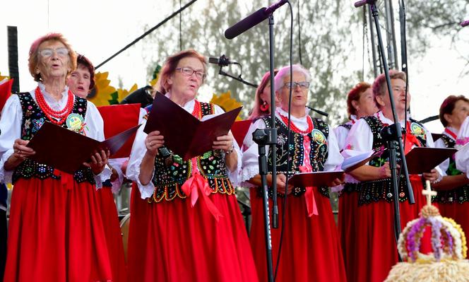 Dożynki 2024 w powiecie starachowickim. W Wąchocku dożynkowe wieńce, korowód i przysmaki