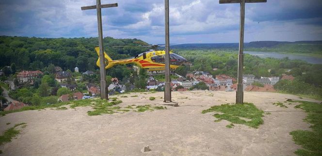 Akcja na Górze Trzech Krzyży w Kazimierzu Dolnym