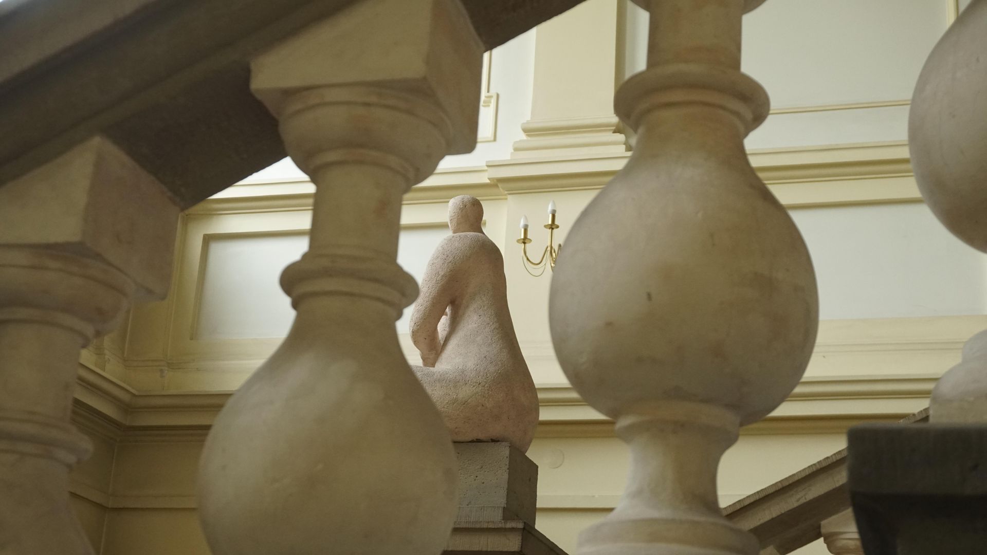 Dawny Szpital Uniwersytecki przy ul. Kopernika w Krakowie - reprezentacyjna klatka schodowa