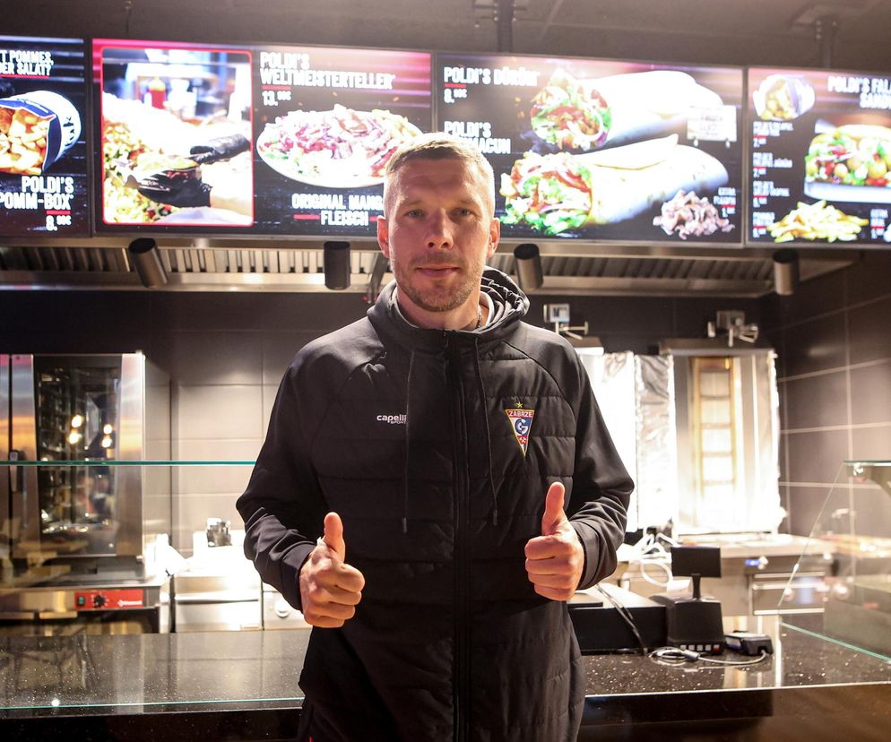 Lukas Podolski otworzył kebaba w Zabrzu