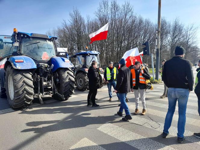 Protest rolników. Zablokowano skrzyżowanie w samej Łodzi. Do kiedy należy spodziewać się utrudnień?