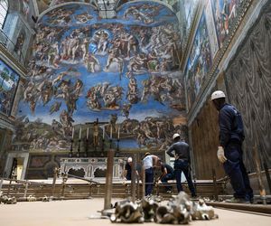 Kaplica Sykstyńska gotowa na konklawe