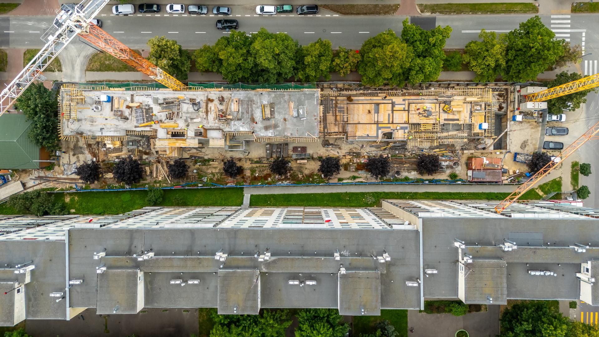 Inwestycja Wola Księcia Janusza w Warszawie w budowie