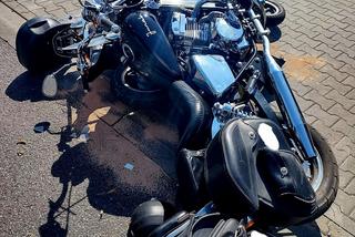 Czołowe zderzenie motocyklistów w Kargowej