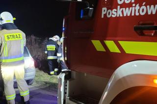 Iwanowice. Niepełnosprawny na wózku potrącony przez samochód. Ważny apel strażaków