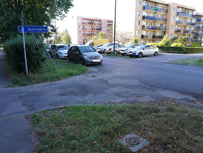 Ul. Pogodna w Lublinie przed remontem