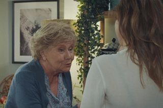 M jak miłość, odc. 1875. Franka (Dominika Kachlik), Barbara (Teresa Lipowska)