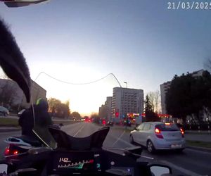 Szalony pościg ulicami Krakowa