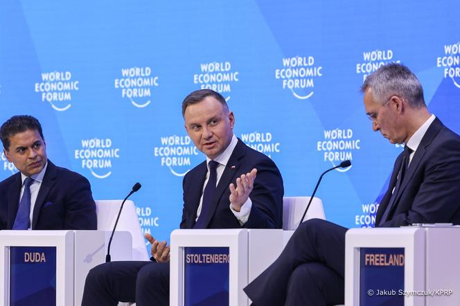 Andrzej Duda rządzi w Davos