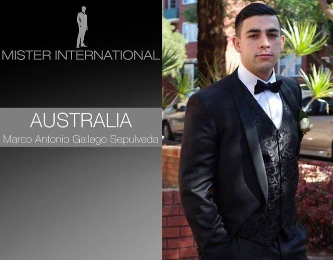 mister international/Australia Marco Sepulveda