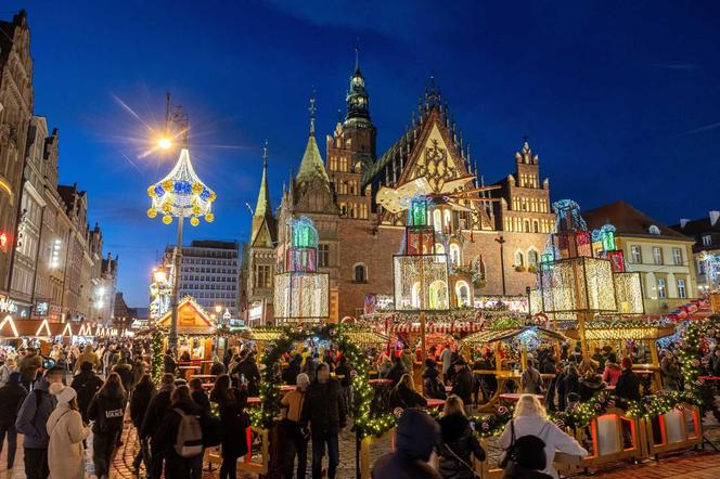 Jarmark Bożonarodzeniowy na wrocławskim Rynku