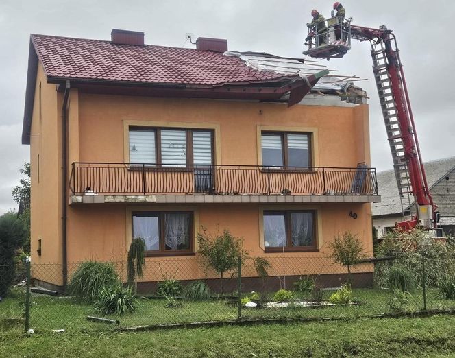 Burza w Świętokrzyskiem