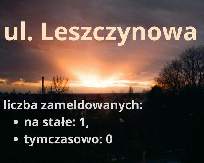 Przy tych ulicach w Lublinie mieszka najmniej osób zameldowanych na stałe