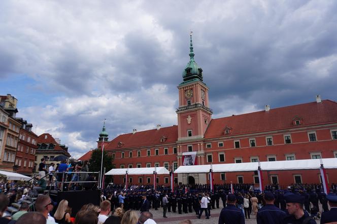 Święto Policji 2024. Uroczystości na placu Zamkowym w Warszawie