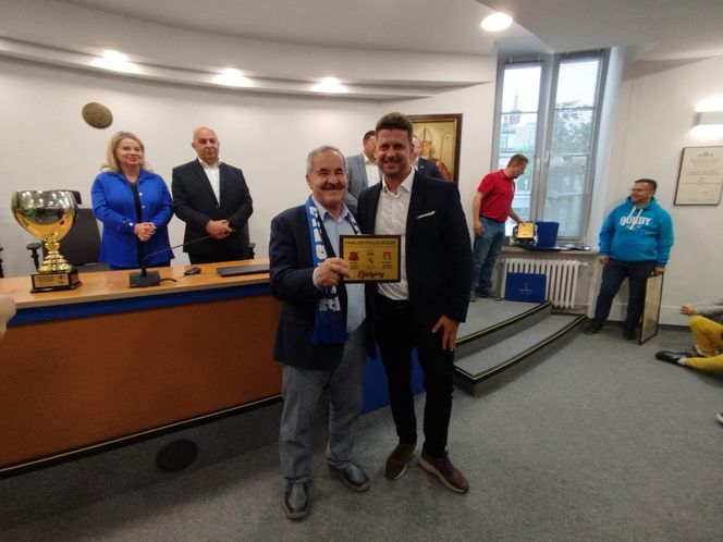 Społeczność sportowców i kibiców rugby z Siedlec uczciła największy z dotychczasowych sukcesów w historii klubu