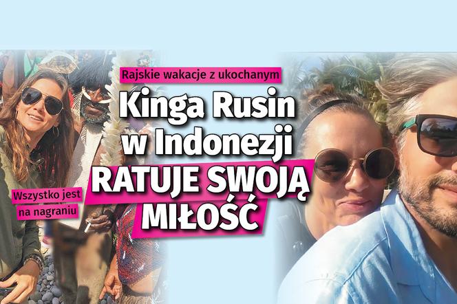 Kinga Rusin w Indonezji ratuje swoją miłość