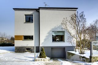 Dom kostka po przebudowie