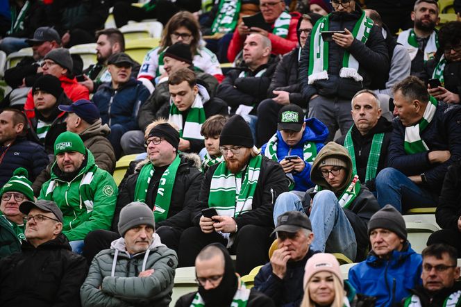 Lechia Gdańsk - Widzew Łódź: Zdjęcia kibiców z meczu 15. kolejki PKO BP Ekstraklasy