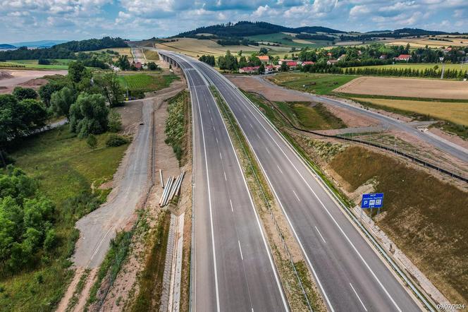 Tak wygląda 16-km odcinek S3 Bolków - Kamienna Góra