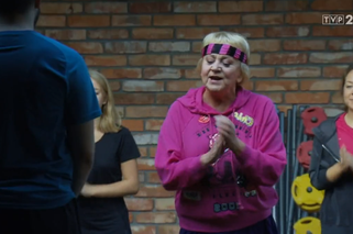 M jak miłość odcinek 1416, Kisielowa (Małgorzata Różniatowska) na siłowni