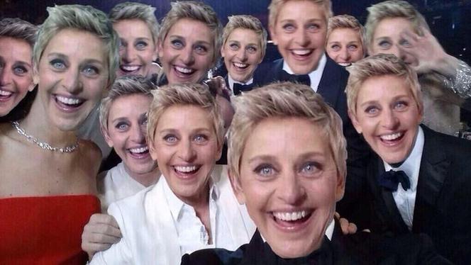 Oscarowe selfie MEMY