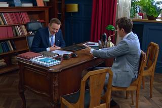 Barwy szczęścia, odc. 2696: Justin (Jasper Sołtysiewicz), Bruno (Lesław Żurek)