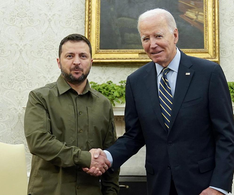 Wołodymyr Zełeński, Joe Biden