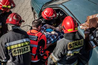 Wypadek na DK 10. Jedna osoba ranna