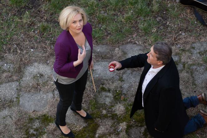 Na Wspólnej odcinek 2895, Marek (Grzegorz Gzyl), Danusia (Lucyna Malec)