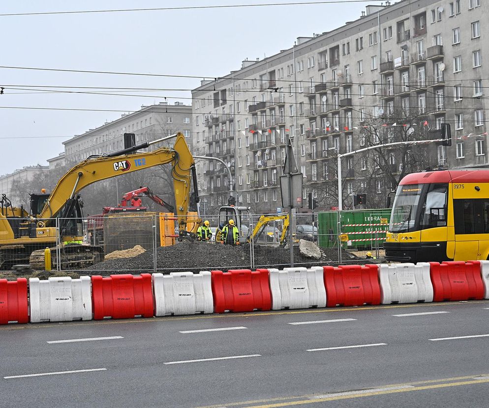 Wielkie zmiany na budowie nowej linii do Dworca Zachodniego. Tramwaje nie dojadą do pętli Banacha